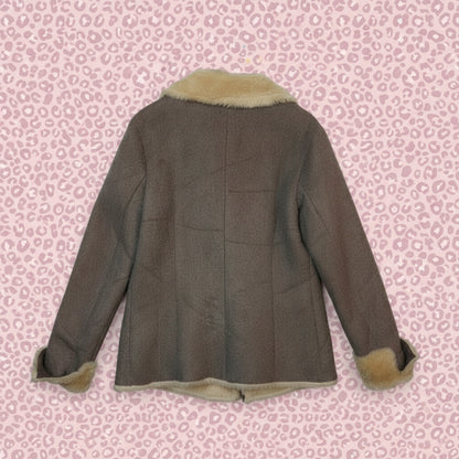 Veste Faux Mouton - by SARLOTTE - Taille : S