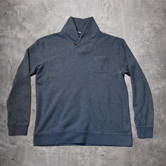 Pull gris - Tommy Hilfiger - Taille XXL