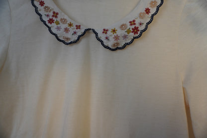 Top blanc brodé – BY SARLOTTE