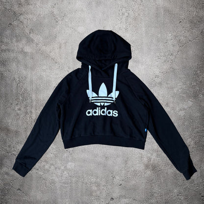 Hoodie cropped noir - Adidas - Taille 46