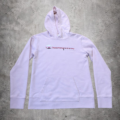 Sweat à capuche rose - Champion (enfant) - Taille XL