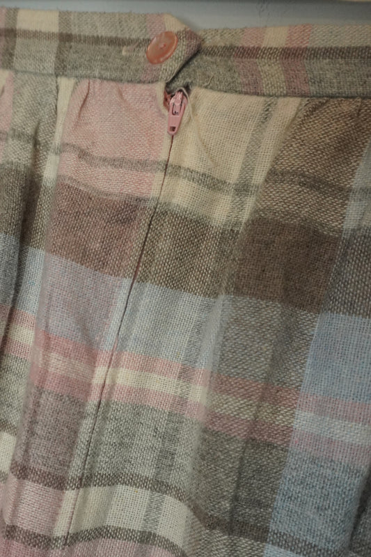 Jupe plissée rose clair – BY PRMEC