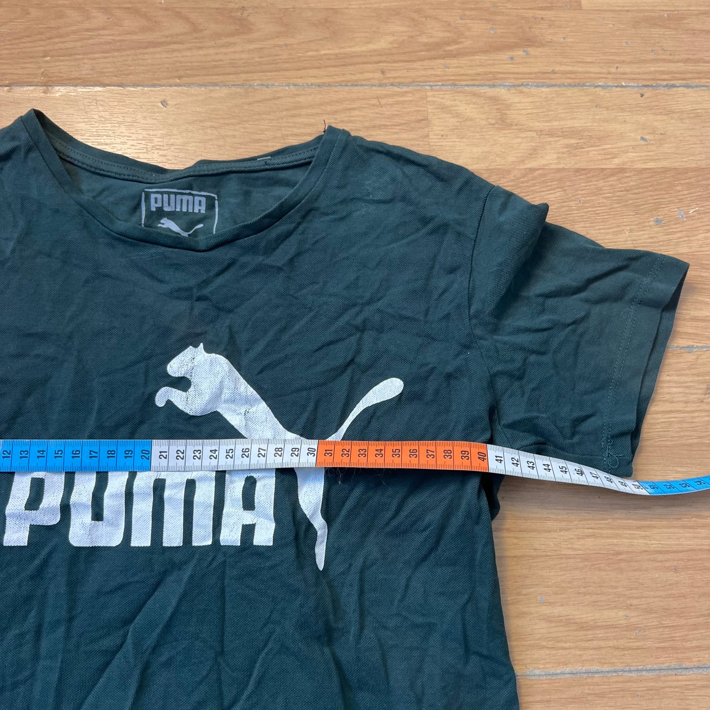 T-shirt vert foncé - Puma - Taille S