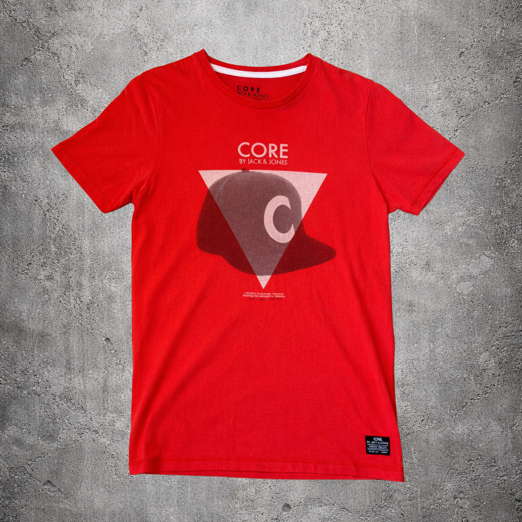 T-shirt orange - Jack & Jones - Taille S