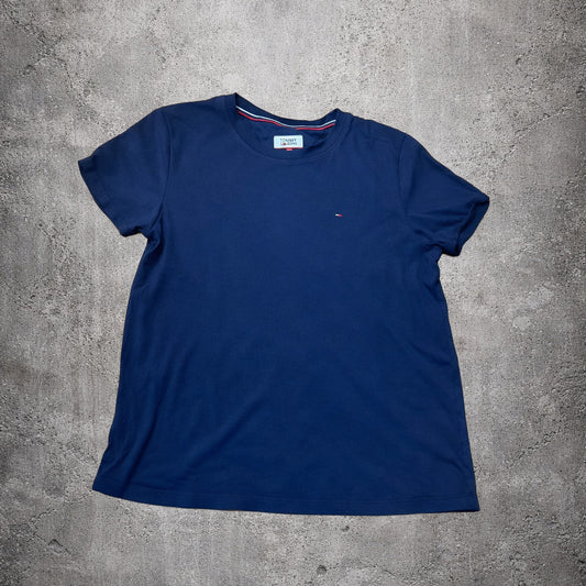 T-shirt bleu foncé - Tommy Hilfiger (femme) - Taille L