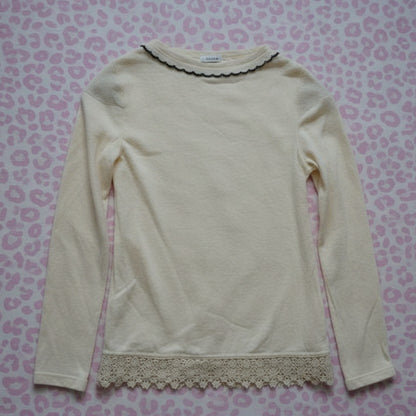 Top blanc brodé – BY SARLOTTE