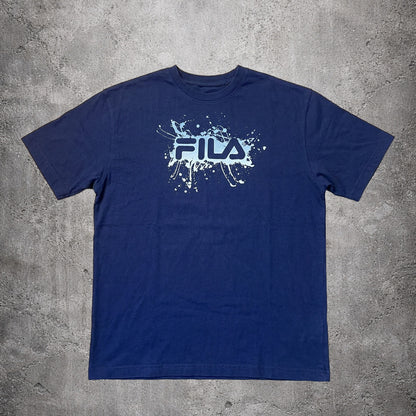 T-shirt bleu foncé - Fila - Taille L