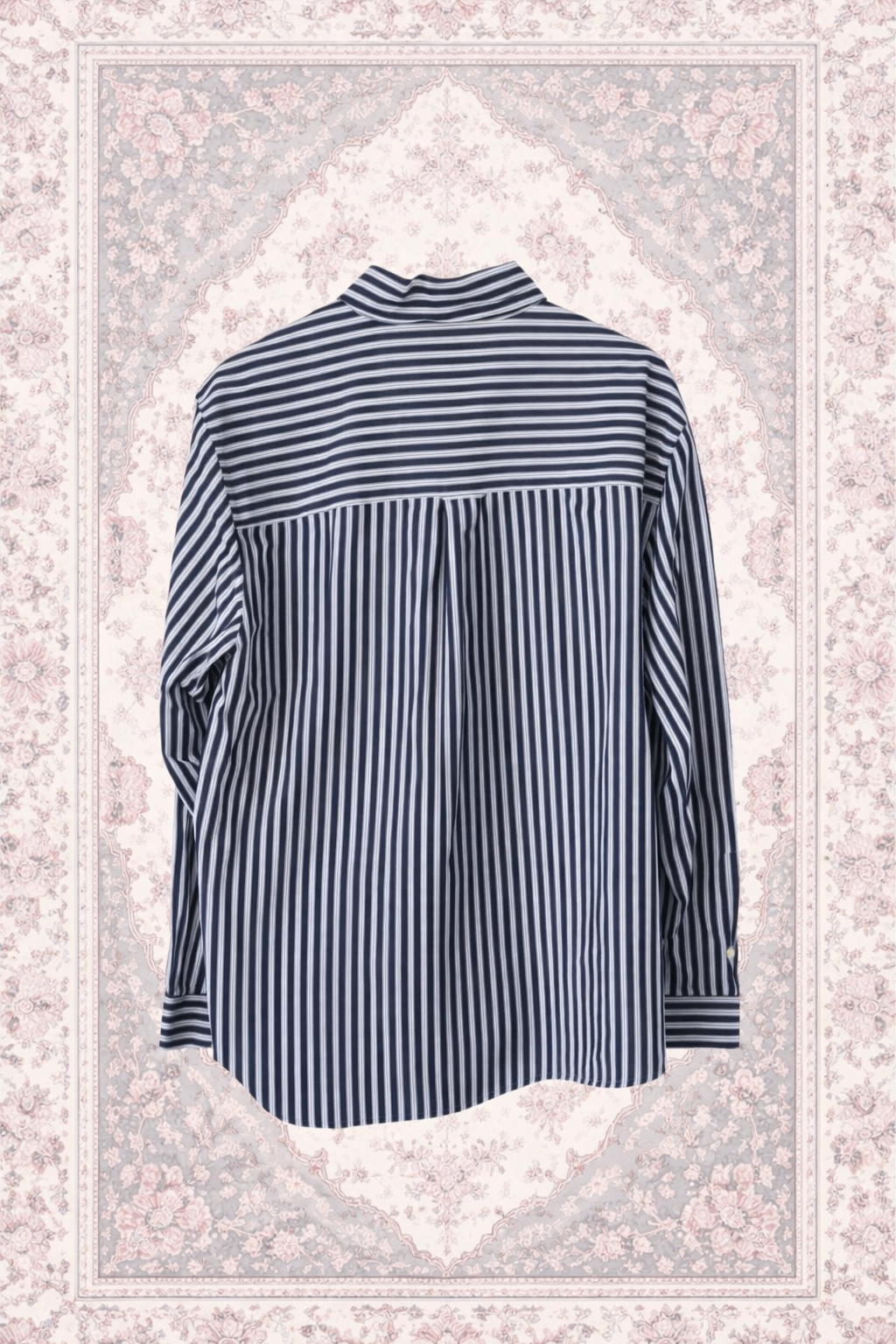 Chemise à rayures bleu et blanc – By Iasmine