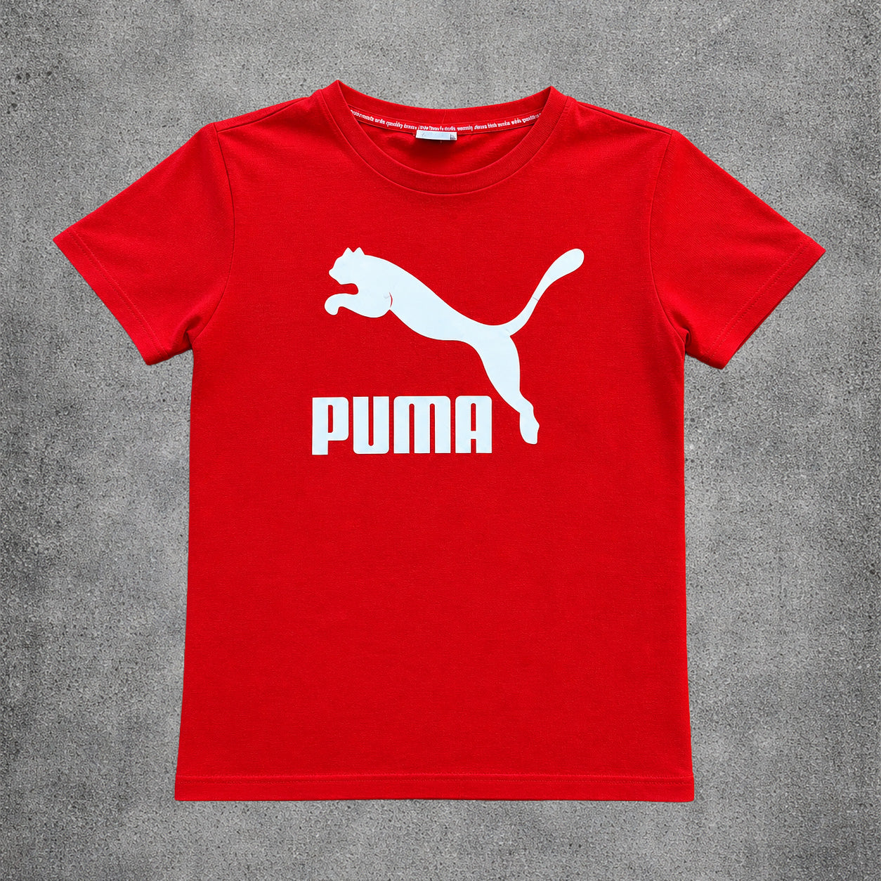 T-shirt rouge - Puma - Taille 12 ans
