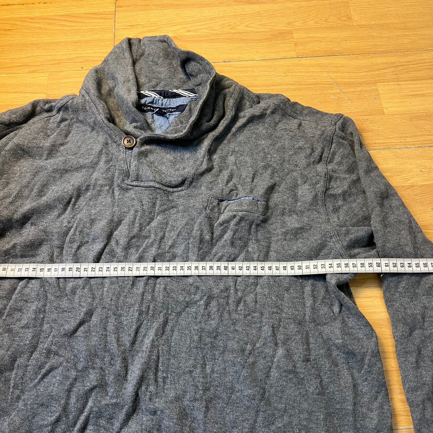 Pull gris - Tommy Hilfiger - Taille XXL