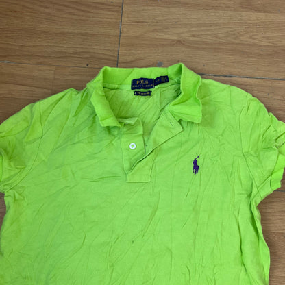 Robe-polo néon vert - Ralph Lauren - Taille S