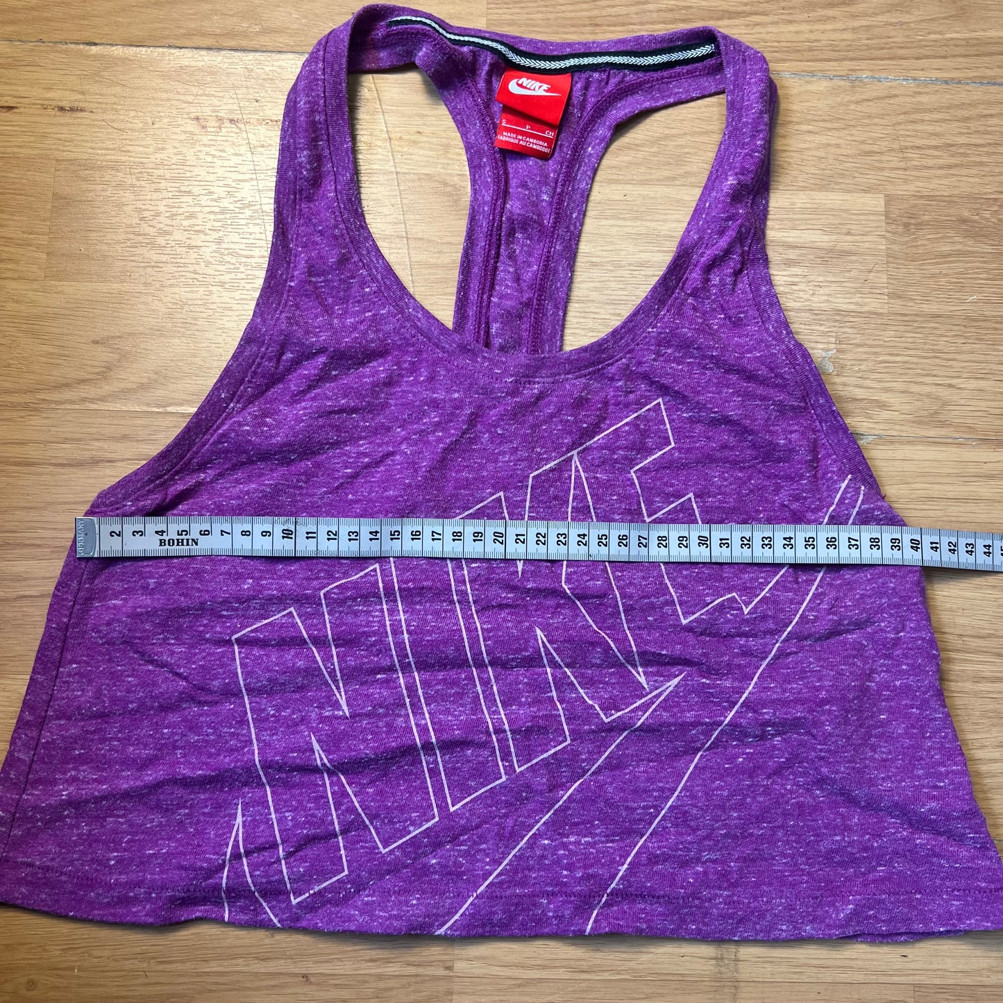 Top sport crop violet - Nike - Taille S