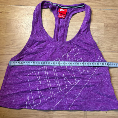 Top sport crop violet - Nike - Taille S
