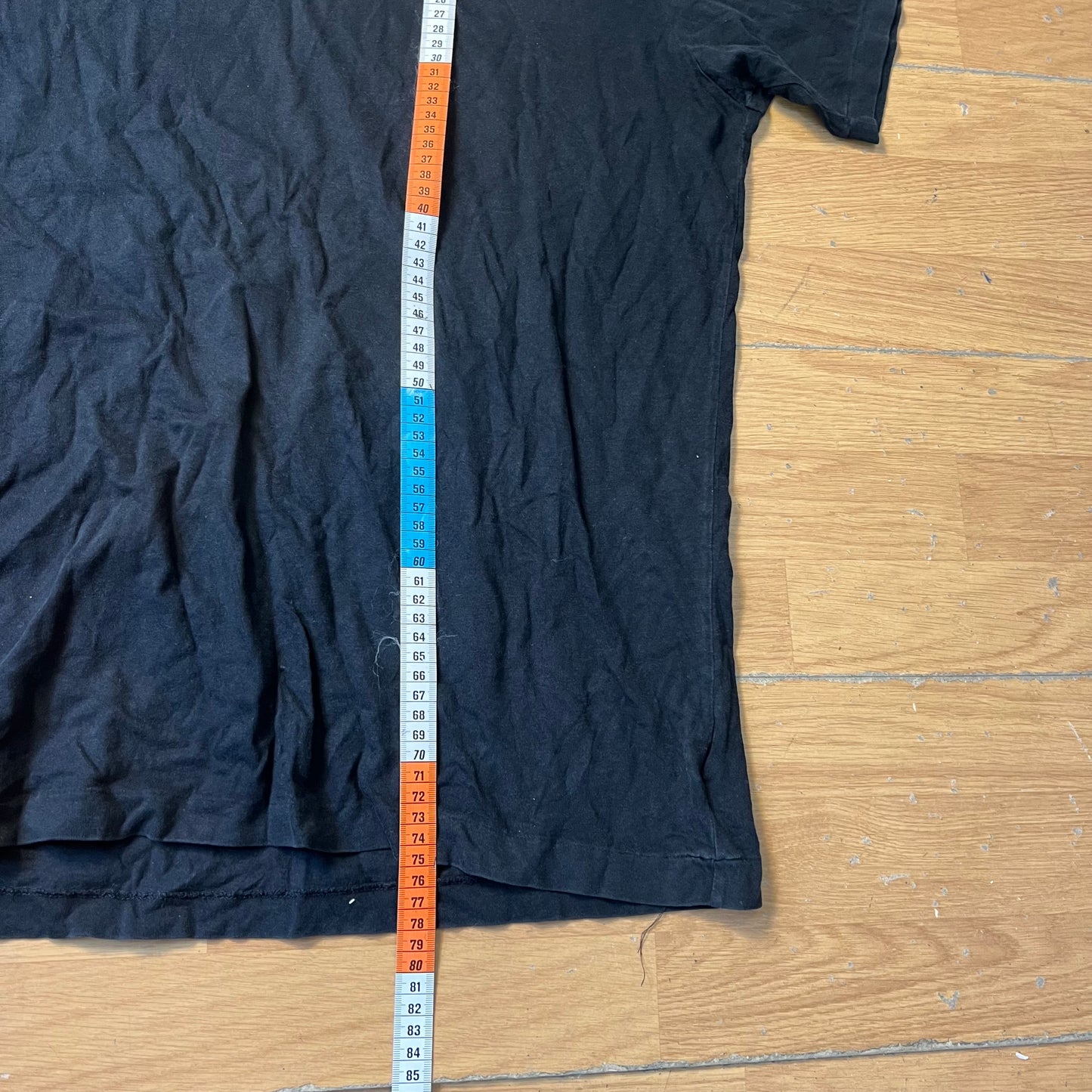 T-shirt noir col V - Ralph Lauren - Taille XXL