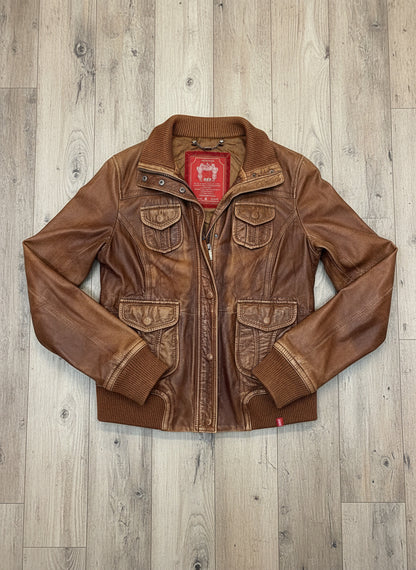 Blouson En Cuir - by BÉATRICE