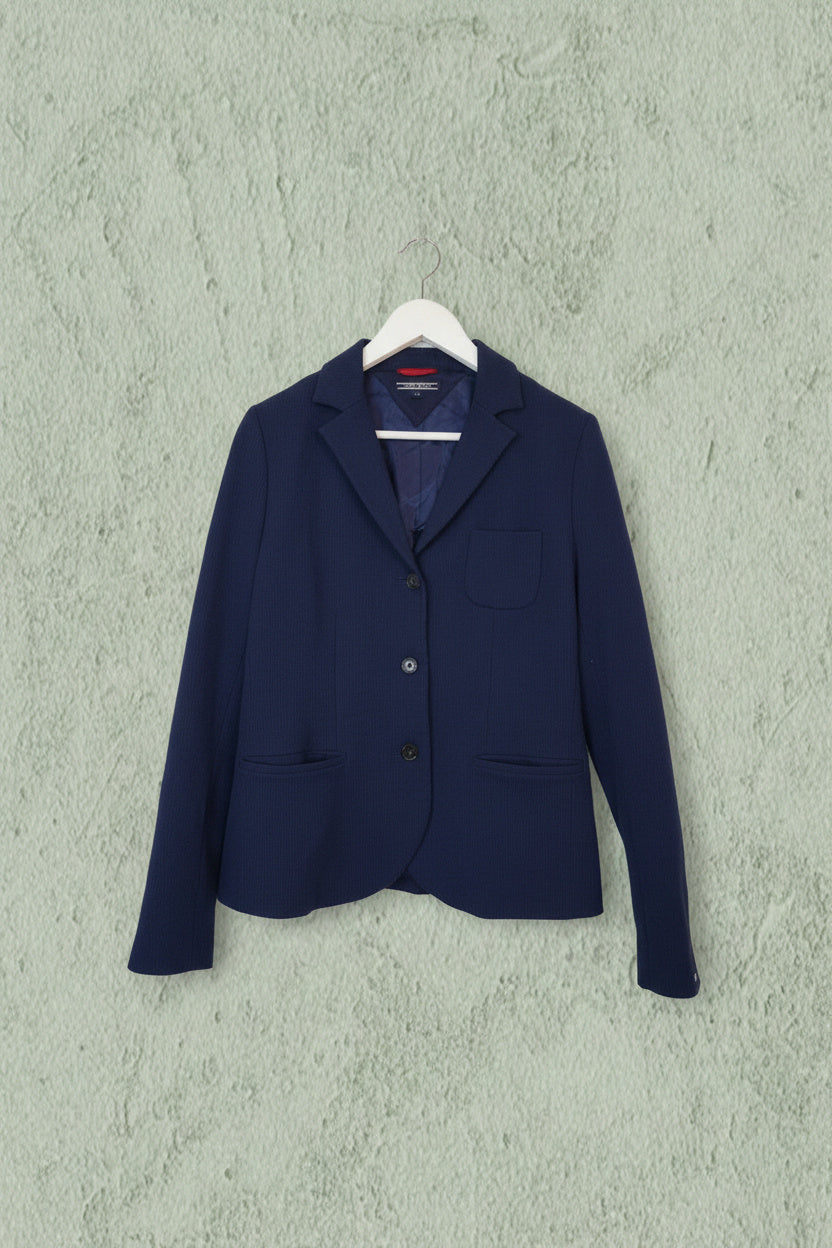 Blazer de Costume Bleu Marine Texturé - By YANNIS KINGSTON