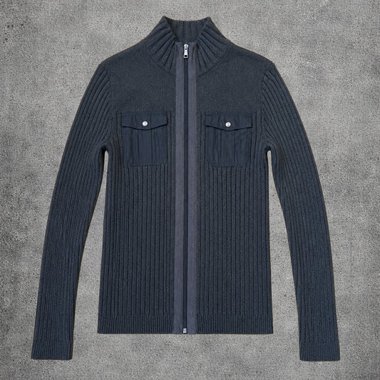 Pull zippé style grunge - International Concepts - Taille M