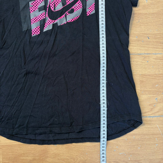 T-shirt noir à imprimé - Nike - Taille M
