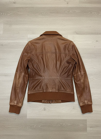 Blouson En Cuir - by BÉATRICE
