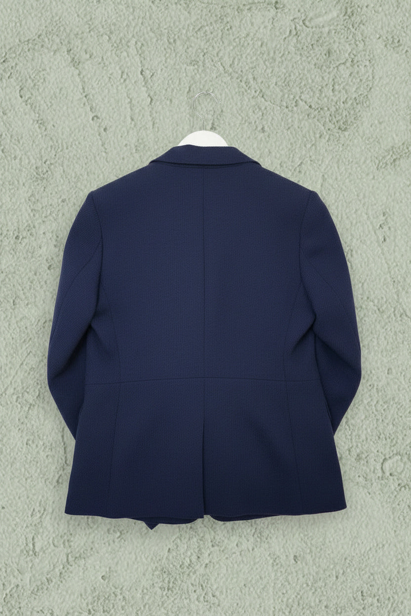 Blazer de Costume Bleu Marine Texturé - By YANNIS KINGSTON