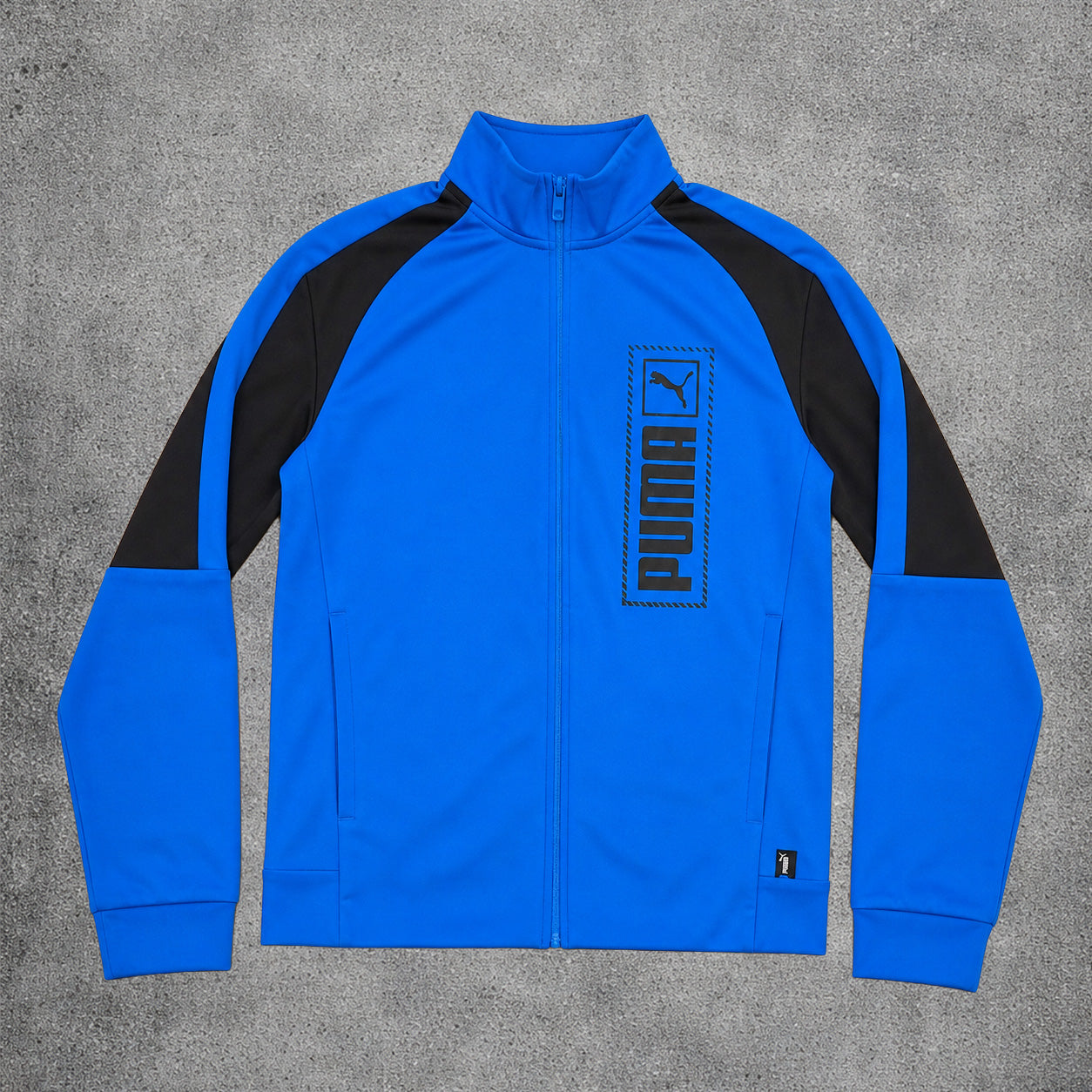 Veste de sport bleue zippée - Puma - Taille L