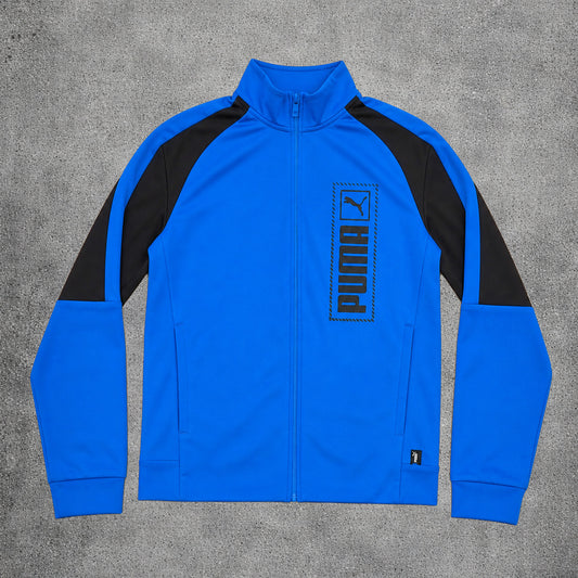 Veste de sport bleue zippée - Puma - Taille L