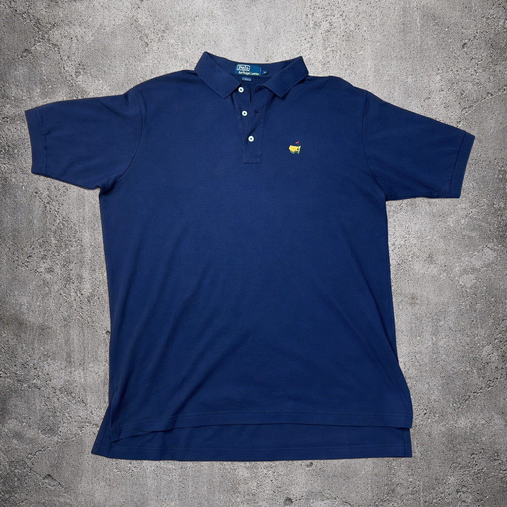 Polo bleu foncé - Ralph Lauren - Taille XL