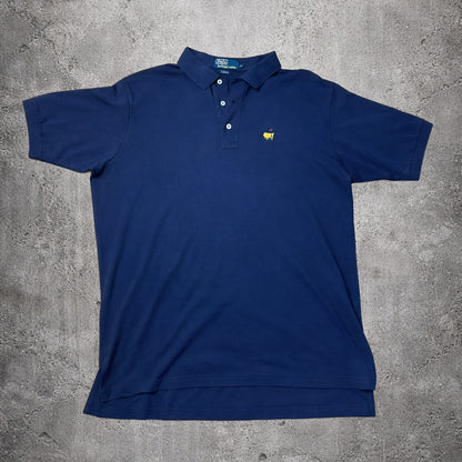 Polo bleu foncé - Ralph Lauren - Taille XL
