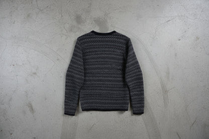 Pull gris foncé zippé – by Zainab