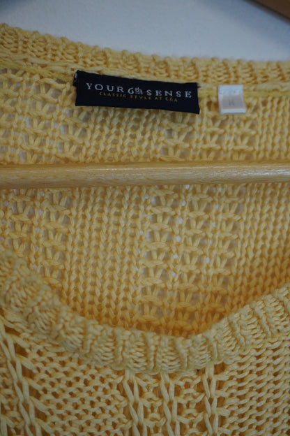 Butter Sheer Knit Tee – by BEATRICE