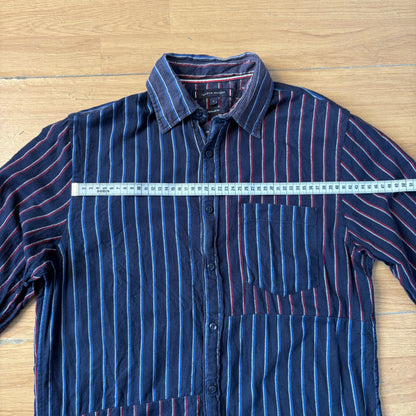 Chemise rayées bleu et rouge - Tommy Hilfiger - Taille S