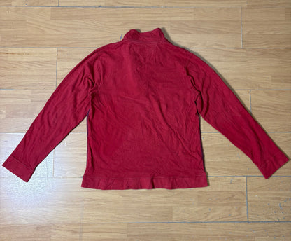 Sweat quarter-zip rouge - Tommy Jeans - Taille M