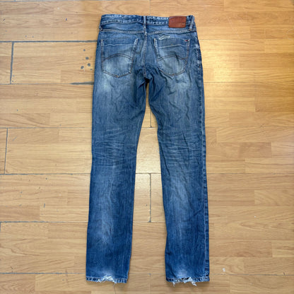 Jeans slim bleu déchiré - Hilfiger Denim - Taille w31 l34