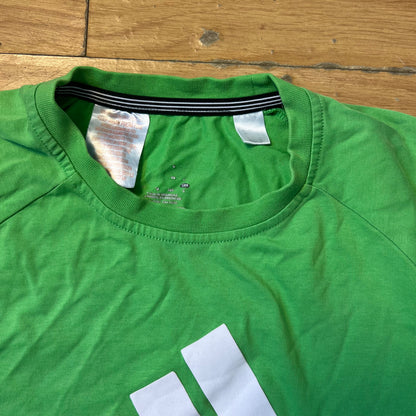T-shirt vert - Adidas - Taille M