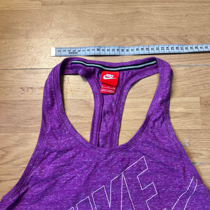 Top sport crop violet - Nike - Taille S