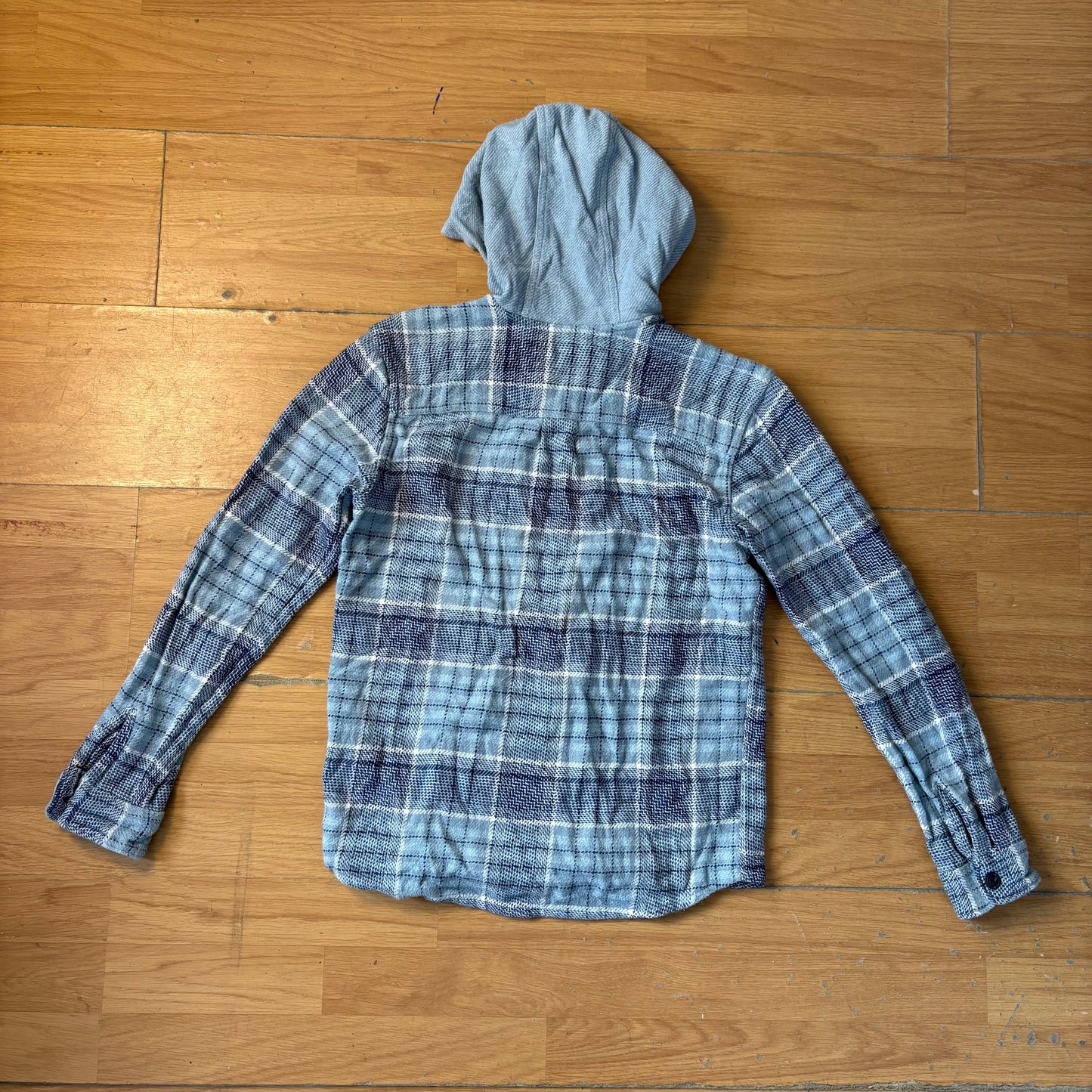 Chemise à capuche bleu - Quiksilver - Taille 12 ans