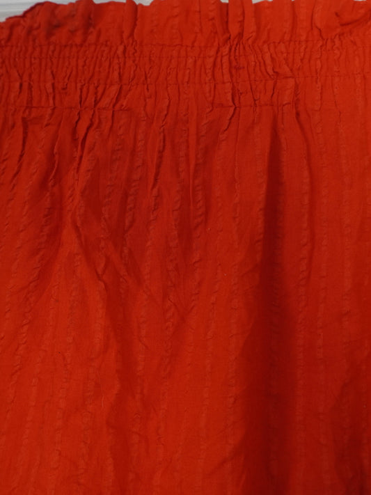 Jupe rouge mi-mollet – BY SARLOTTE