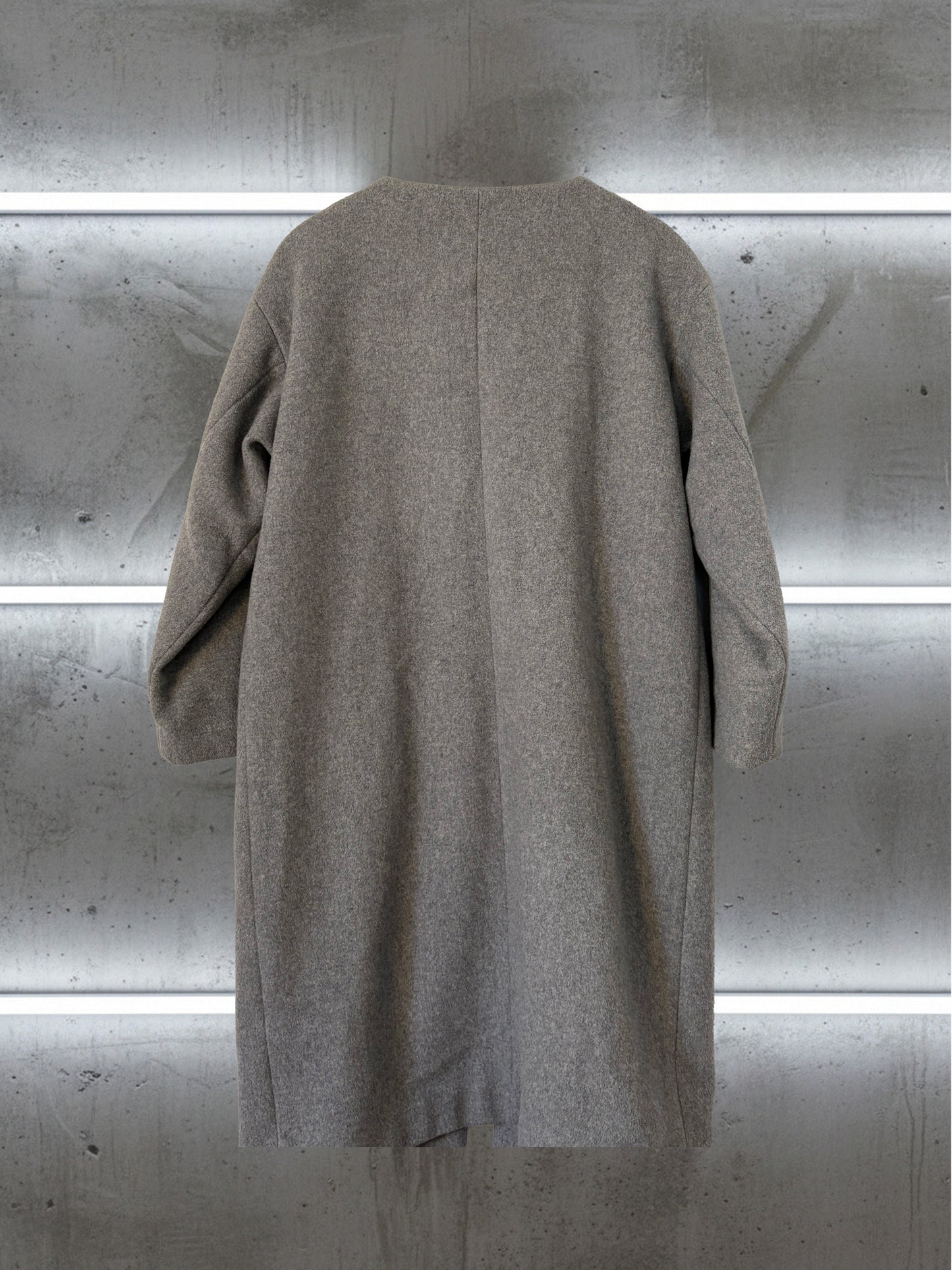 Manteau long gris clair – By Jonathan