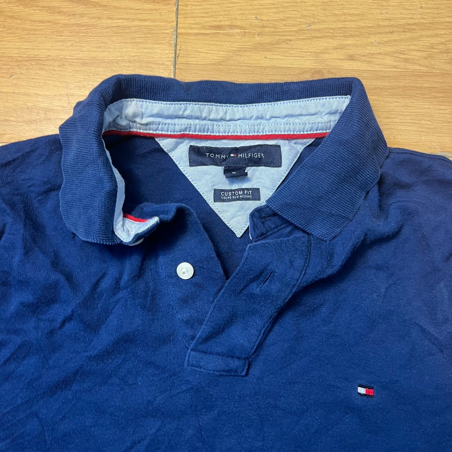 Polo bleu - Tommy Hilfiger - Taille M