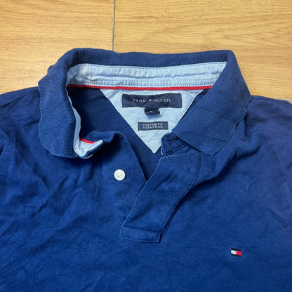 Polo bleu - Tommy Hilfiger - Taille M