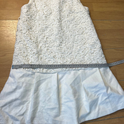 Robe midi blanche by ZAINAB