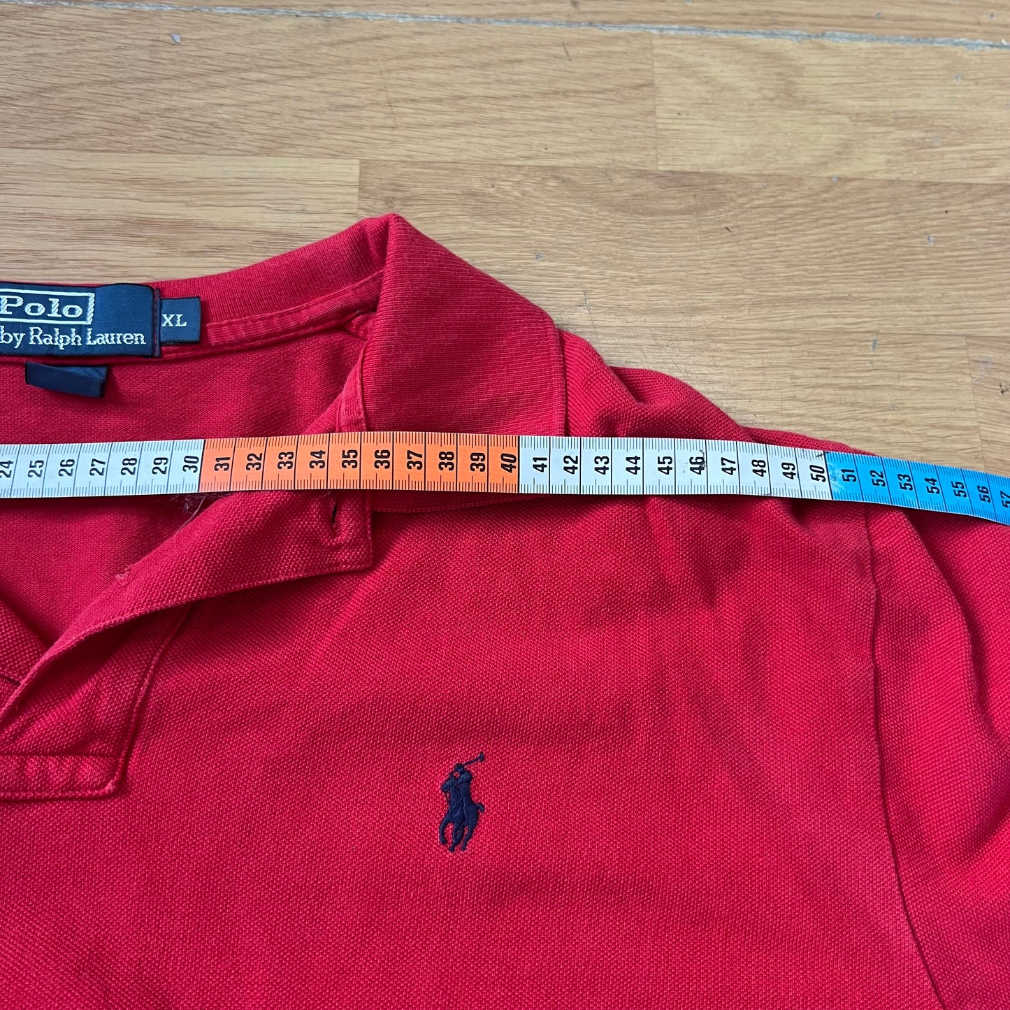 Polo rouge - Ralph Lauren - Taille XL