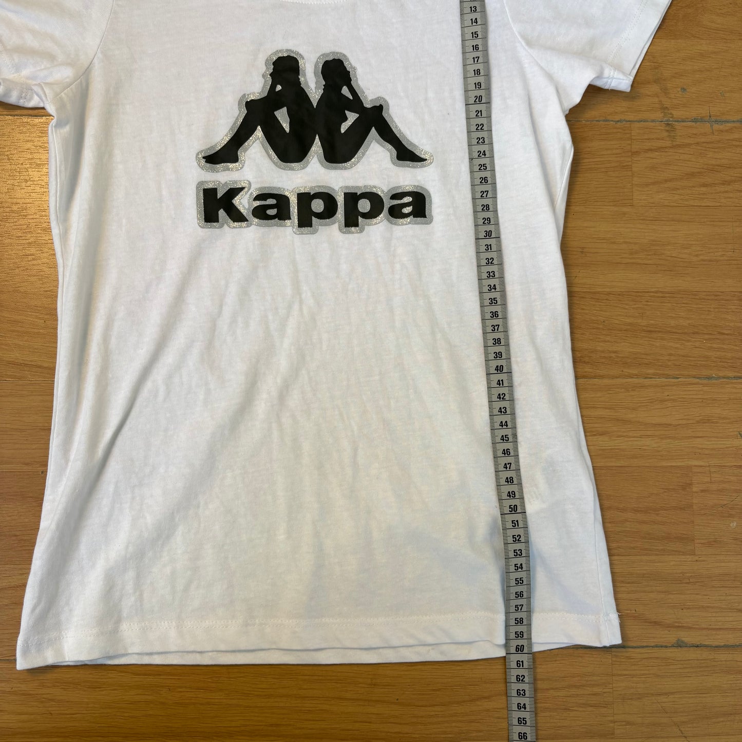 T-shirt blanc vintage - Kappa - Taille 34