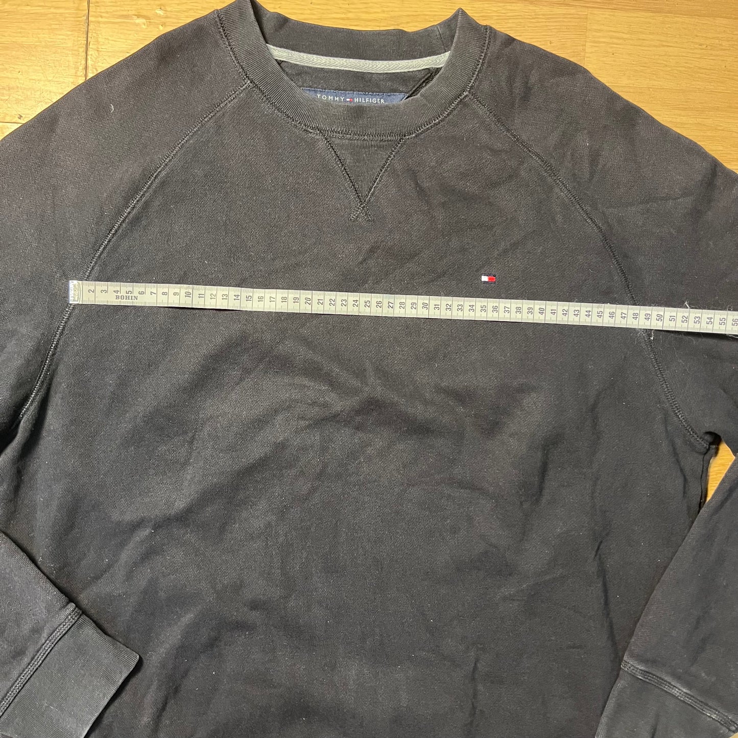 Sweat noir Tommy Hilfiger – Taille – XL