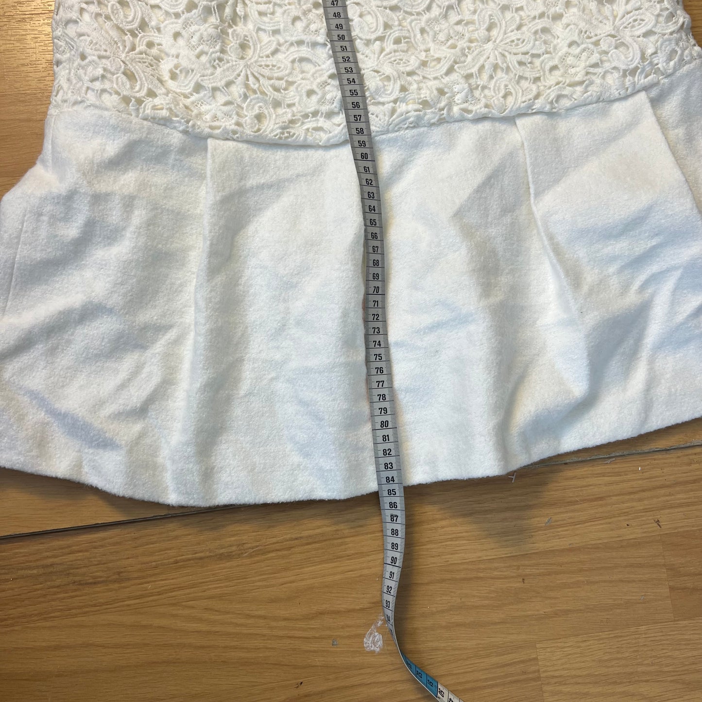 Robe midi blanche by ZAINAB