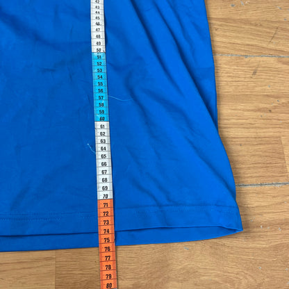 T-shirt baseball bleu et blanc - Taille L