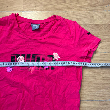 T-shirt rose vif - Puma (femme) - Taille M
