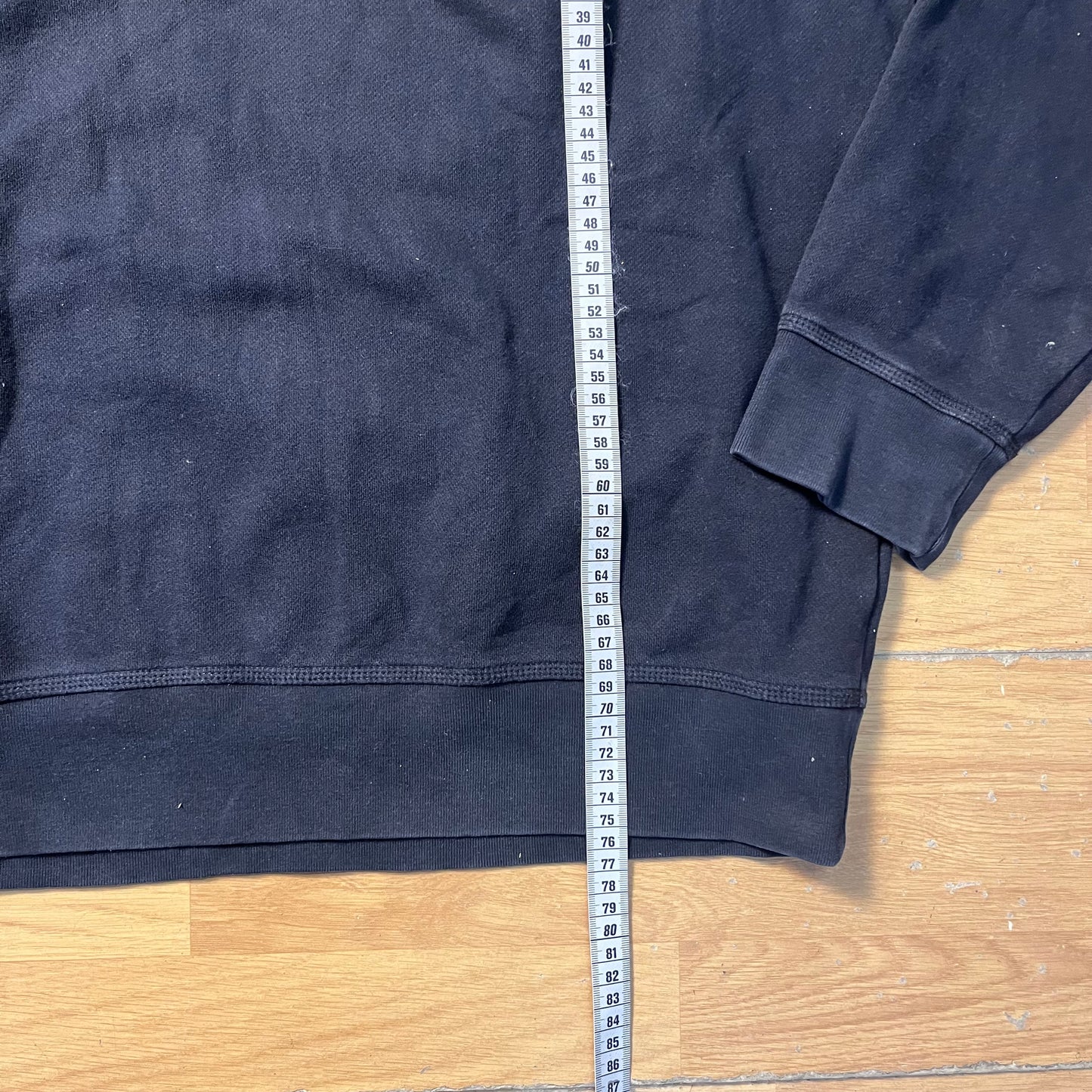 Sweat noir Tommy Hilfiger – Taille – XL