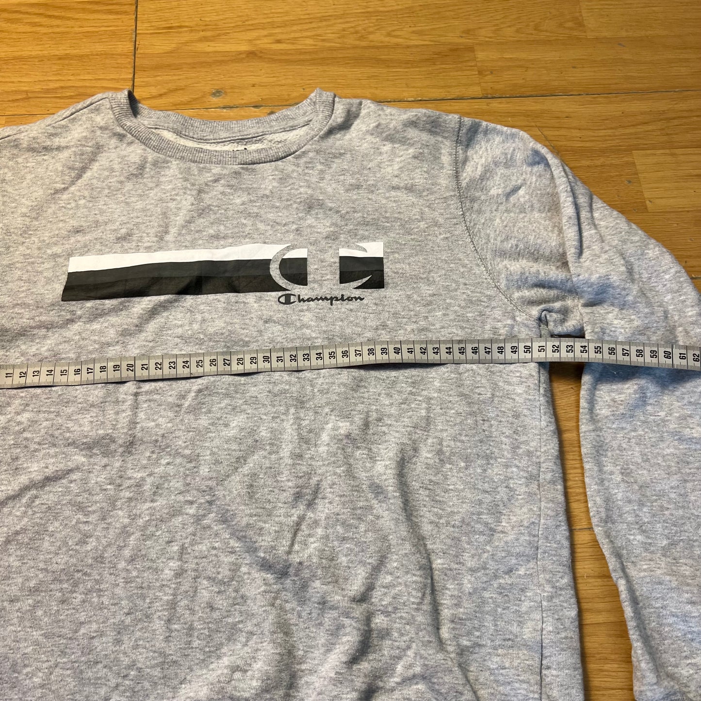 Sweat gris sans capuche - Champion (enfant) - Taille XL