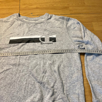 Sweat gris sans capuche - Champion (enfant) - Taille XL